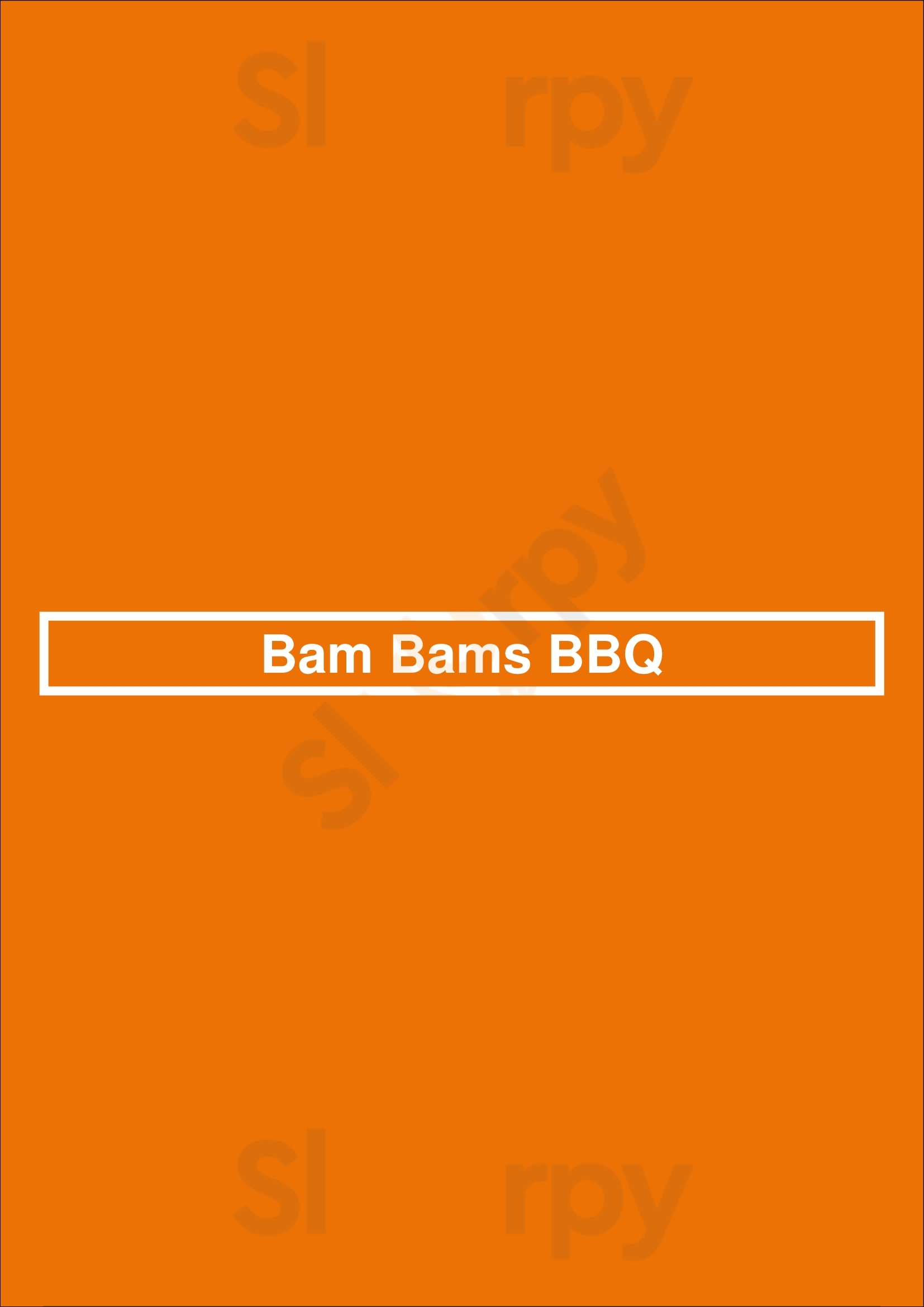 Bam Bams Bbq Orem Menu - 1