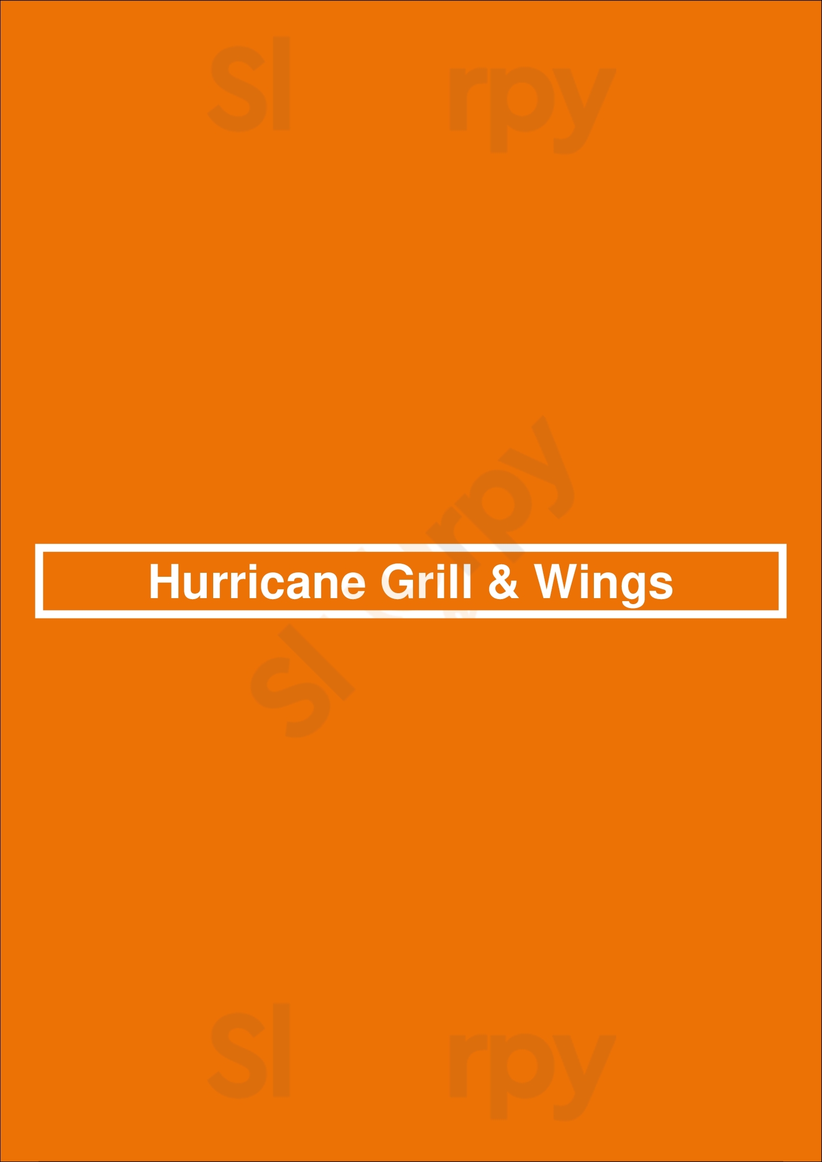 Hurricane Grill & Wings Surprise Menu - 1