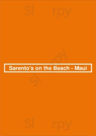 Sarento's On The Beach - Maui, Kihei