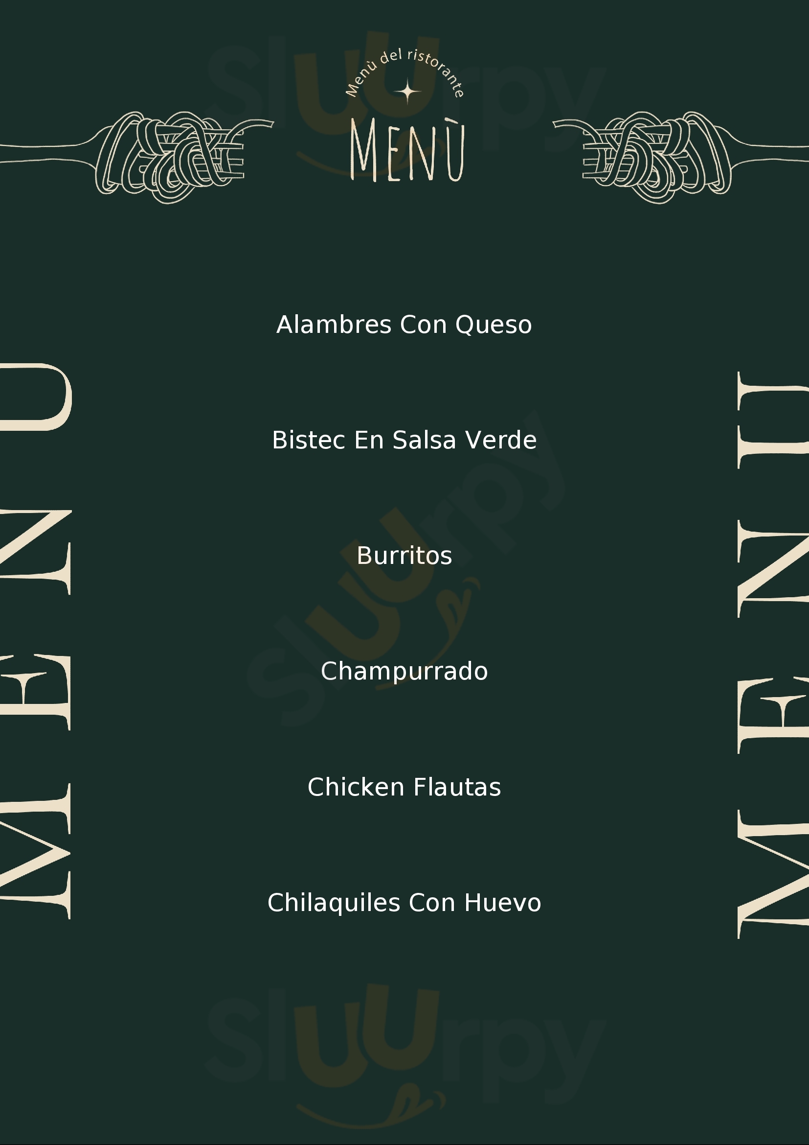 La Huasteca Bluffton Menu - 1