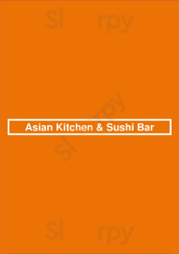 Asian Kitchen & Sushi Bar menu