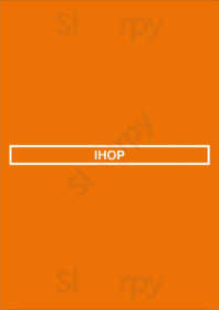 Ihop menu