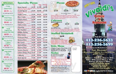 Vivaldi's Pizza, Pittsfield