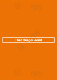 That Burger Joint