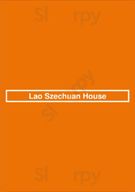 Lao Szechuan House menu