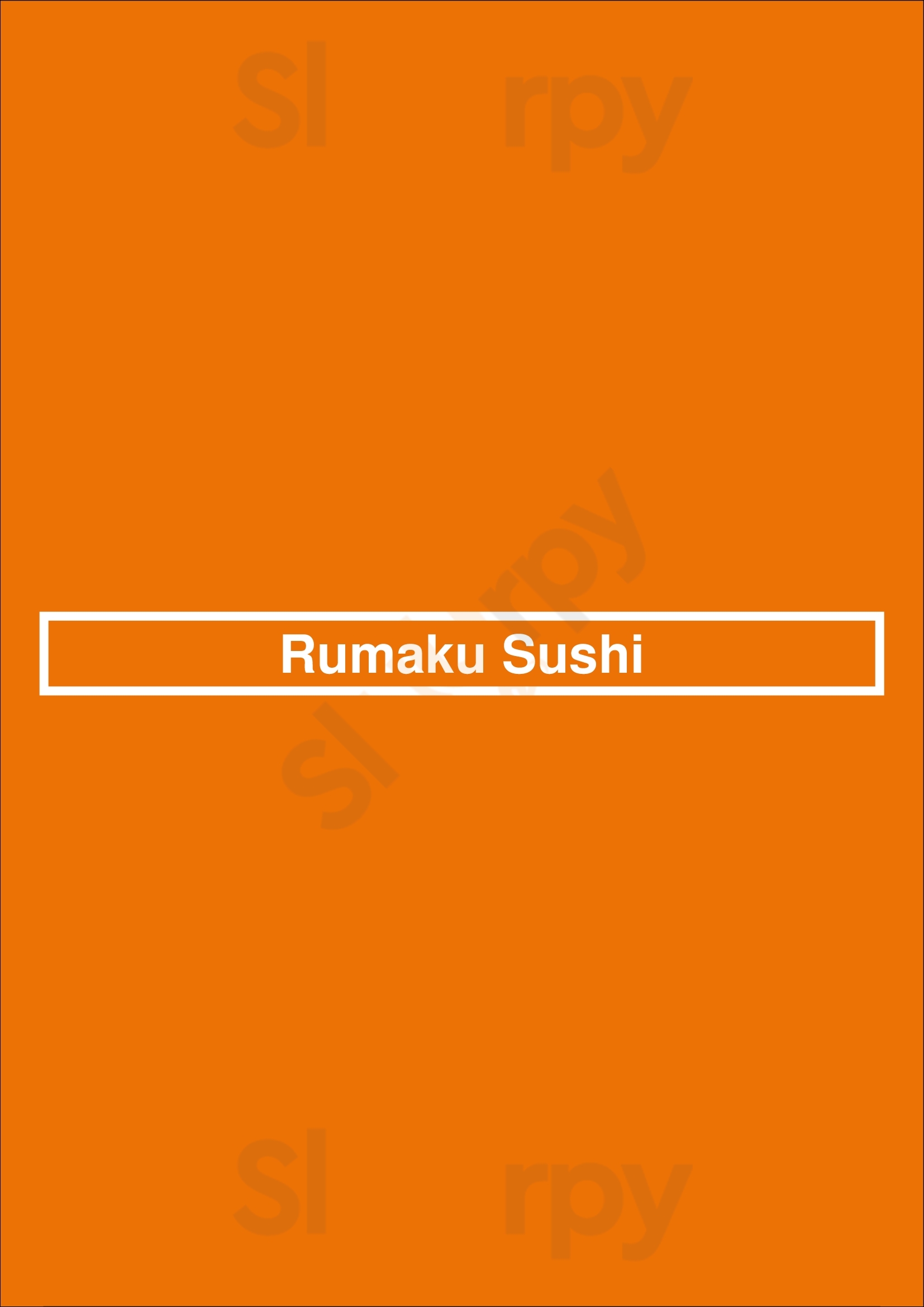 Rumaku Sushi Oviedo Menu - 1