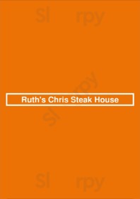 Ruth's Chris Steak House menu