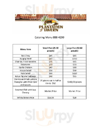 Plantation Tavern, Kapolei