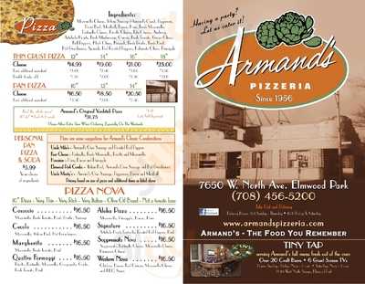 Armand's Pizza & Pasta, Elmhurst