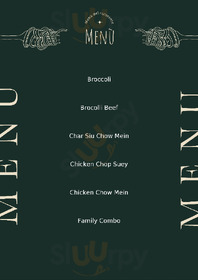 Kapolei Chinese Restaurant menu