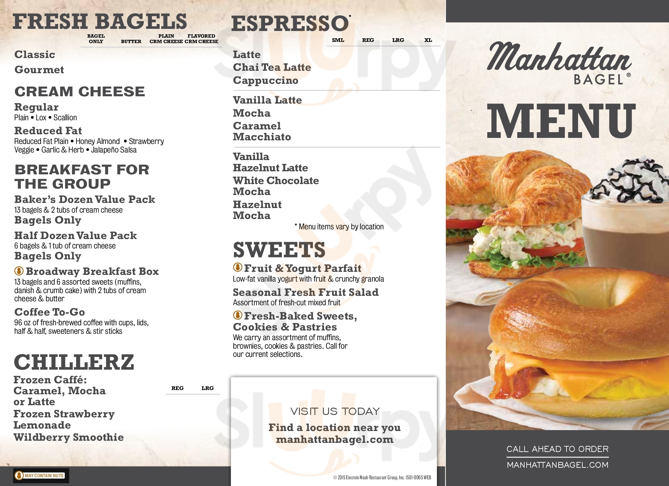 Manhattan Bagel Doylestown Menu - 1