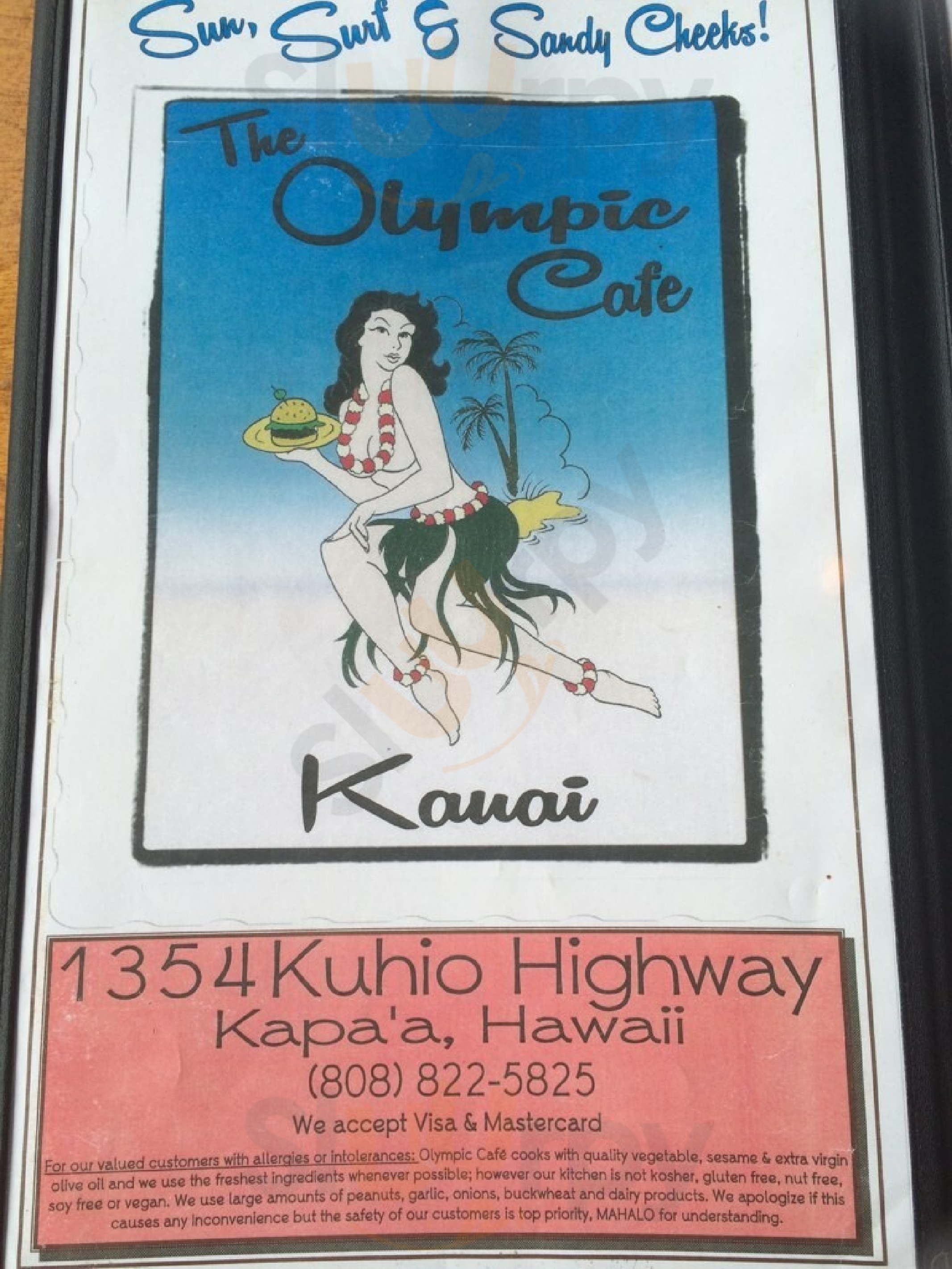 Olympic Cafe Kapaa Menu - 1