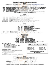 Giuseppe's Pizza To Go Delivery