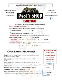 Lawry's Pasty Shop