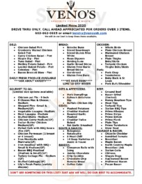Veno's Specialty Foods & Meats, Conway