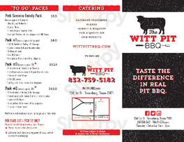 The Witt Pit Bbq