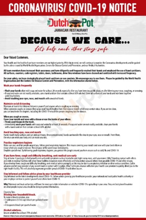 The Dutch Pot Jamaican Restaurant