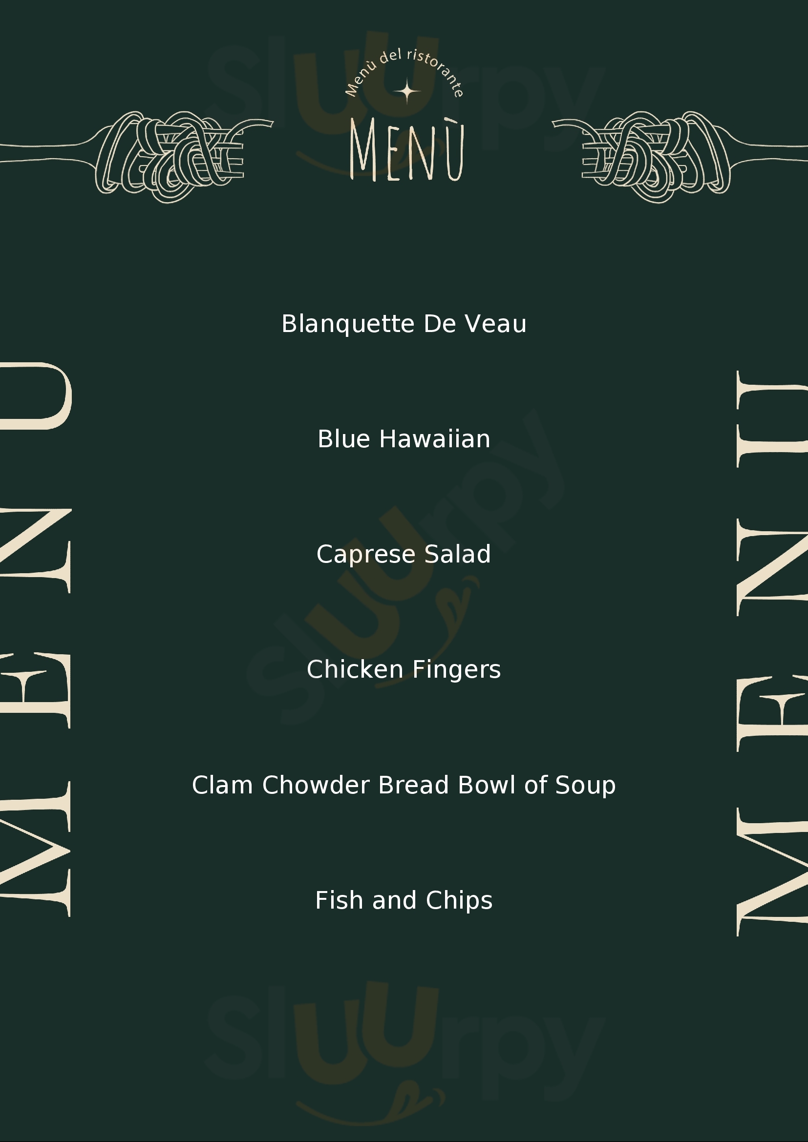 The Waterfront West Dennis Menu - 1