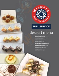 Wild Fig menu