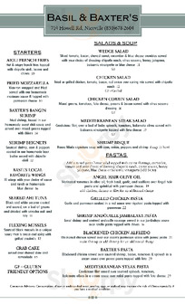 Basil & Baxter's Kitchen And Cocktails