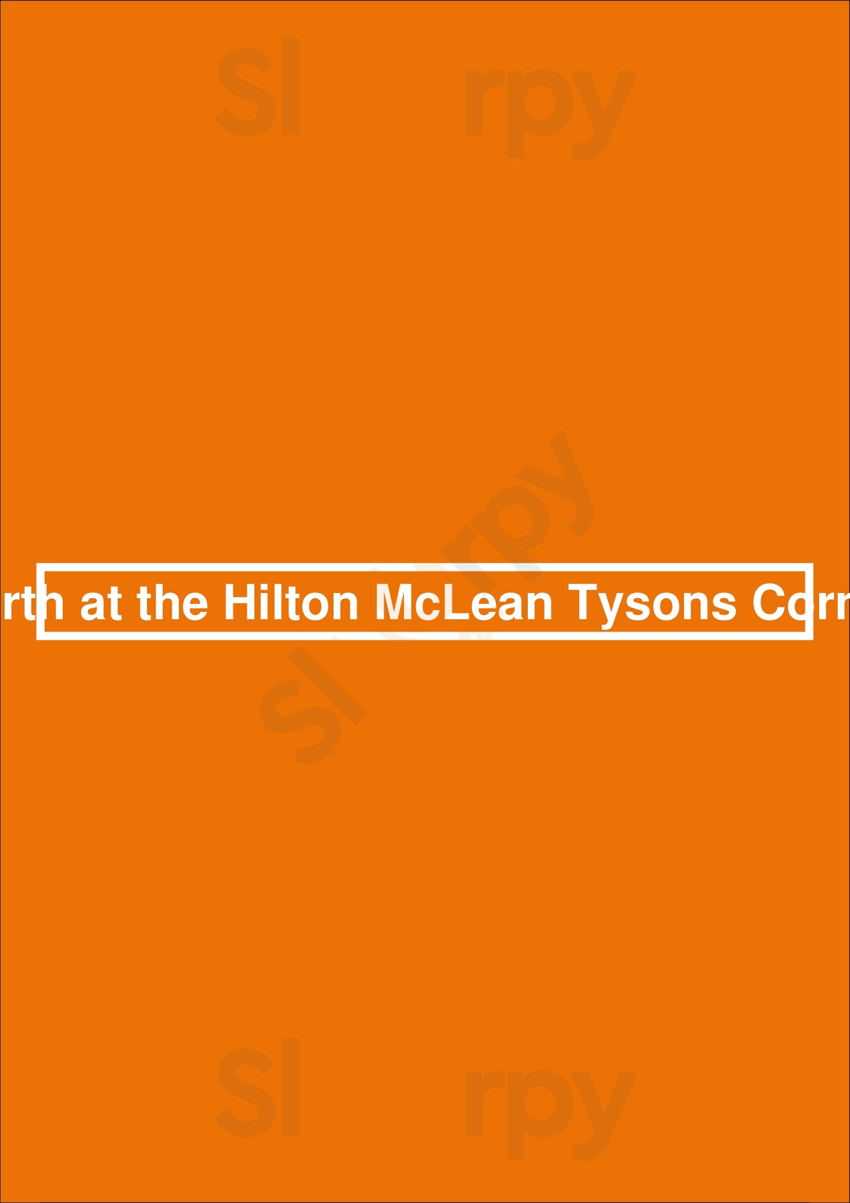Härth Tysons Corner Menu - 1