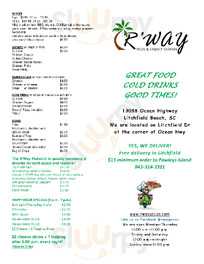 R'way Pizza And Family Tavern, Pawleys Island