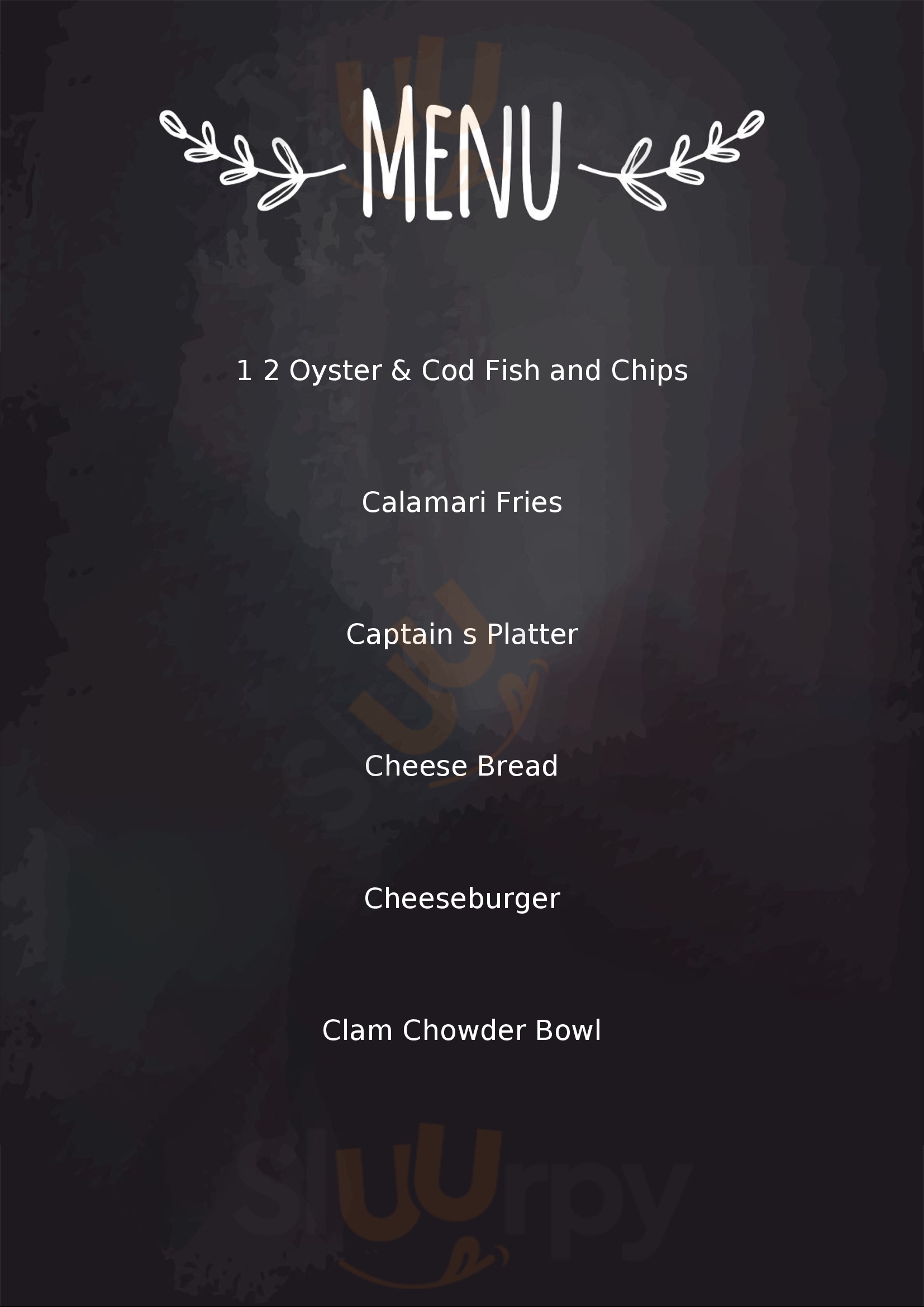 The Boat Coos Bay Menu - 1