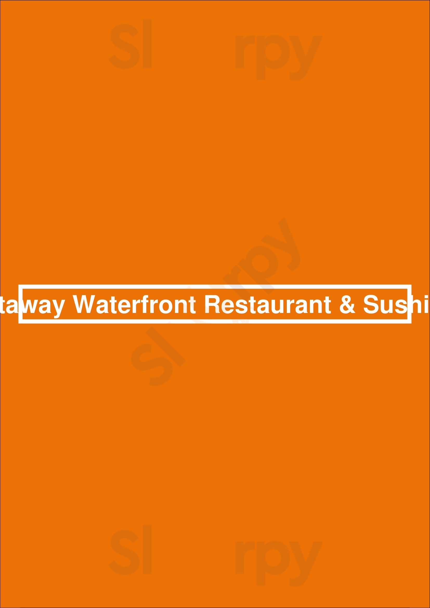 Castaway Waterfront Restaurant & Sushi Bar Marathon Menu - 1