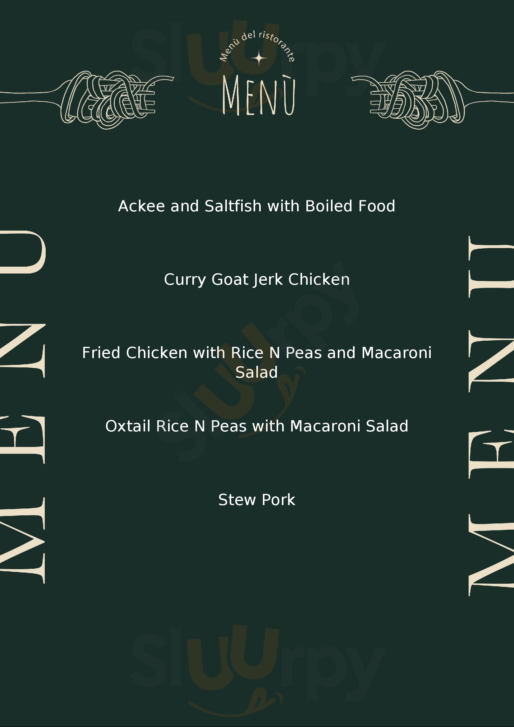 New Blend Jamaican Restaurant Mount Vernon Menu - 1