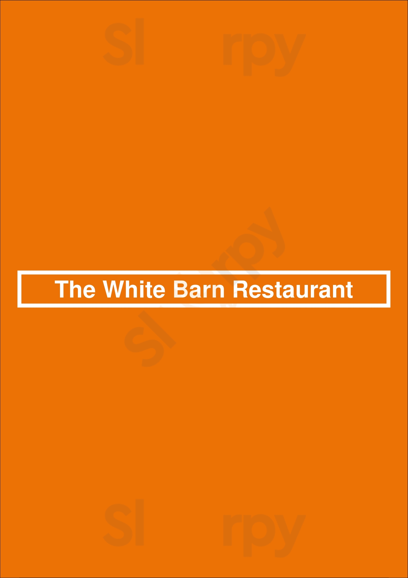 White Barn Inn Restaurant Kennebunk Menu - 1