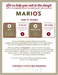 Mario's Pizzeria Of Melville