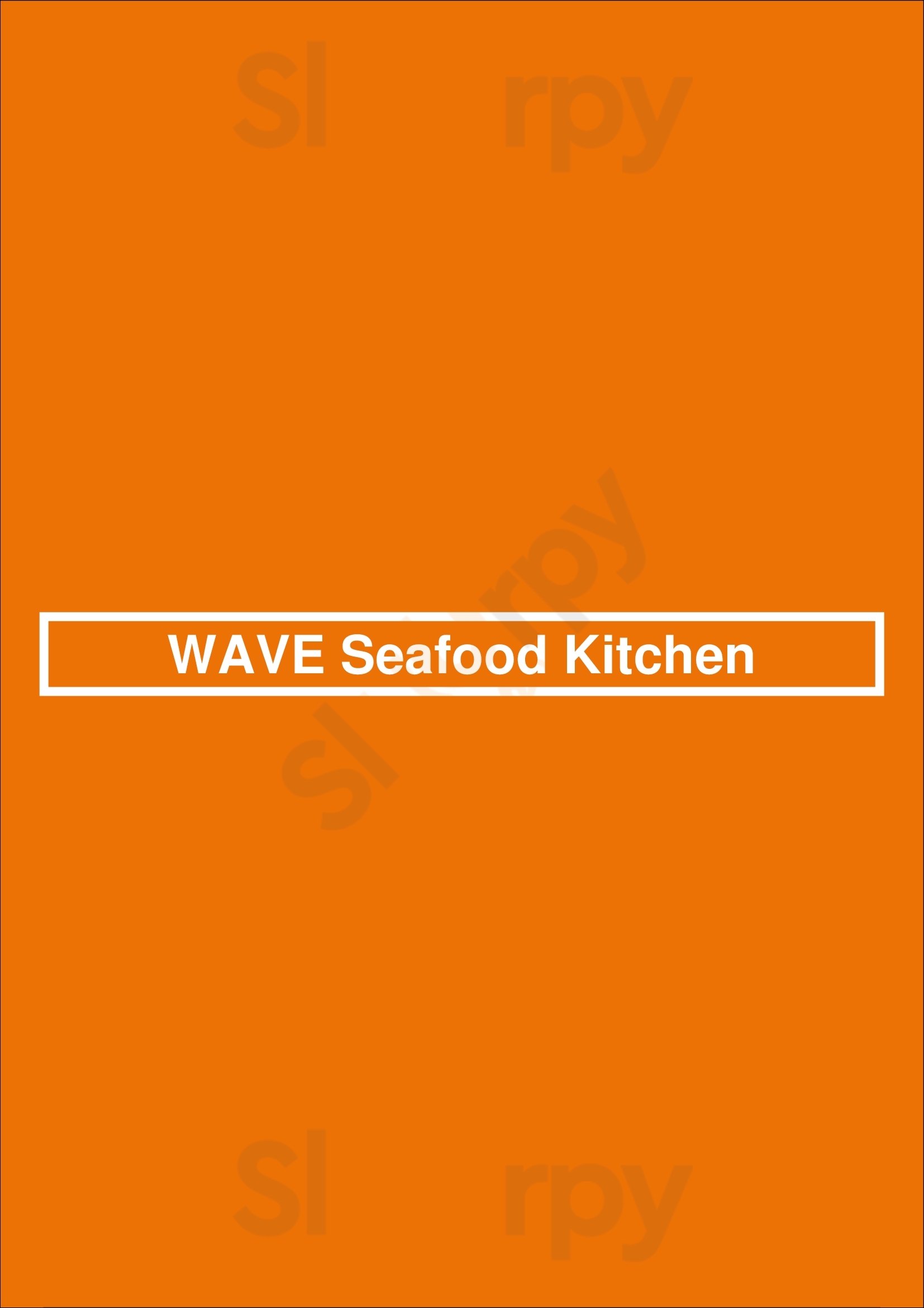 Wave Seafood Kitchen Port Jefferson Menu - 1