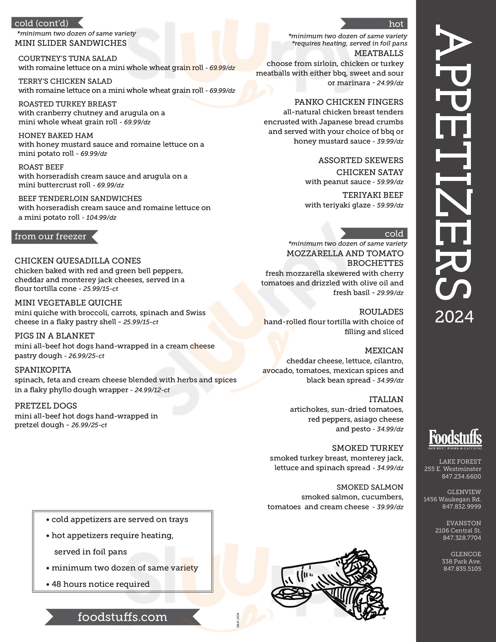 Foodstuffs Lake Forest Menu - 1
