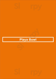 Playa Bowl