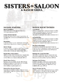 Sisters Saloon & Ranch Grill