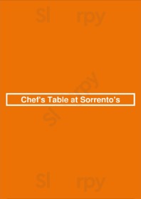 Chef's Table At Sorrento's, Banner Elk