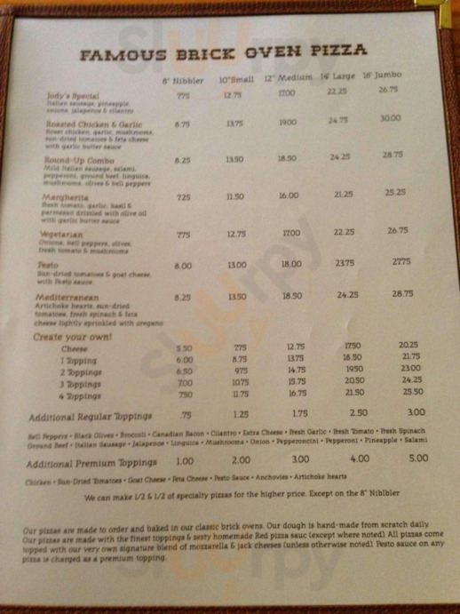 Jbj's Roundup Pizza & Grub