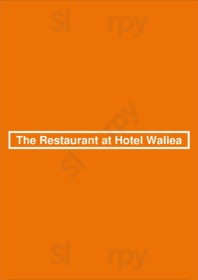 The Restaurant At Hotel Wailea