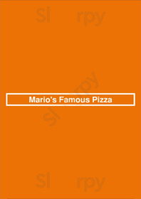 Mario's Famous Pizza, Randolph