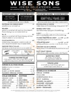 Wise Sons Larkspur Bagelry