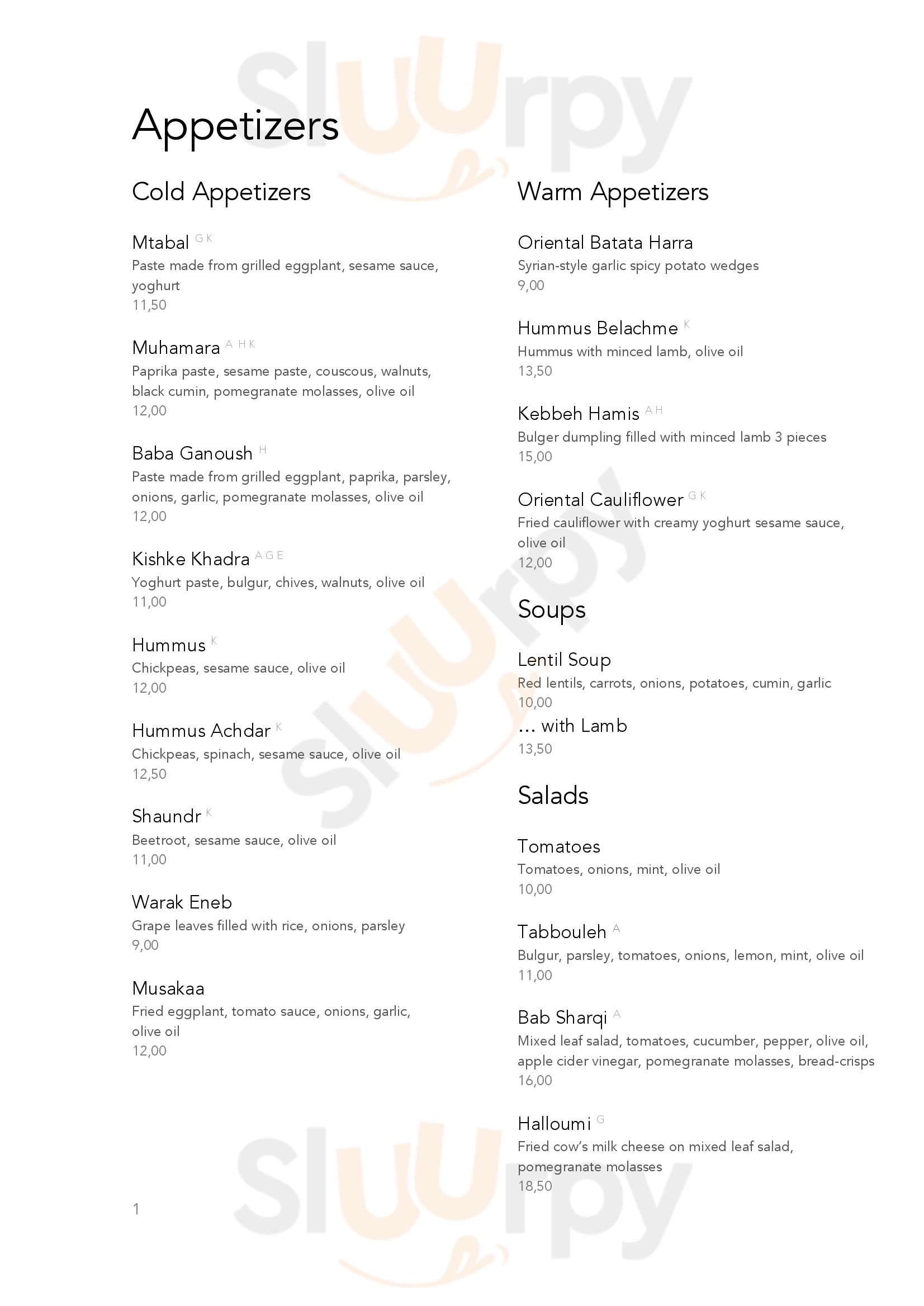 Main Menu - Moca Cafe Chinese Restaurant
