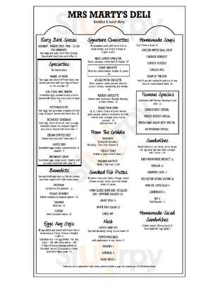 Mrs Marty's Deli