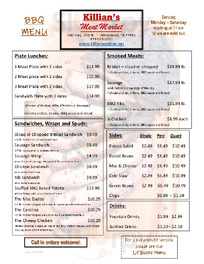 Killian's Meat Market