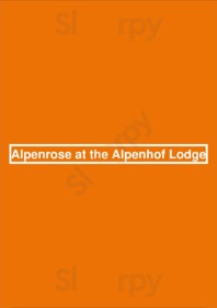 Alpenrose At The Alpenhof Lodge