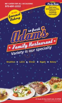 Adam's Family Restaurant, Budd Lake