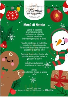 Menu natale 2018