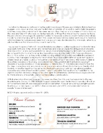 Bice Restaurant menu