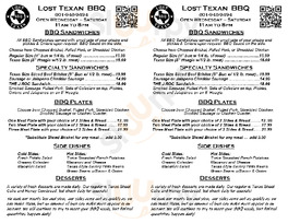 Lost Texan Bbq