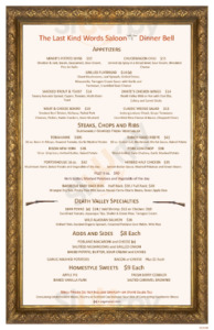 Last Kind Words Saloon