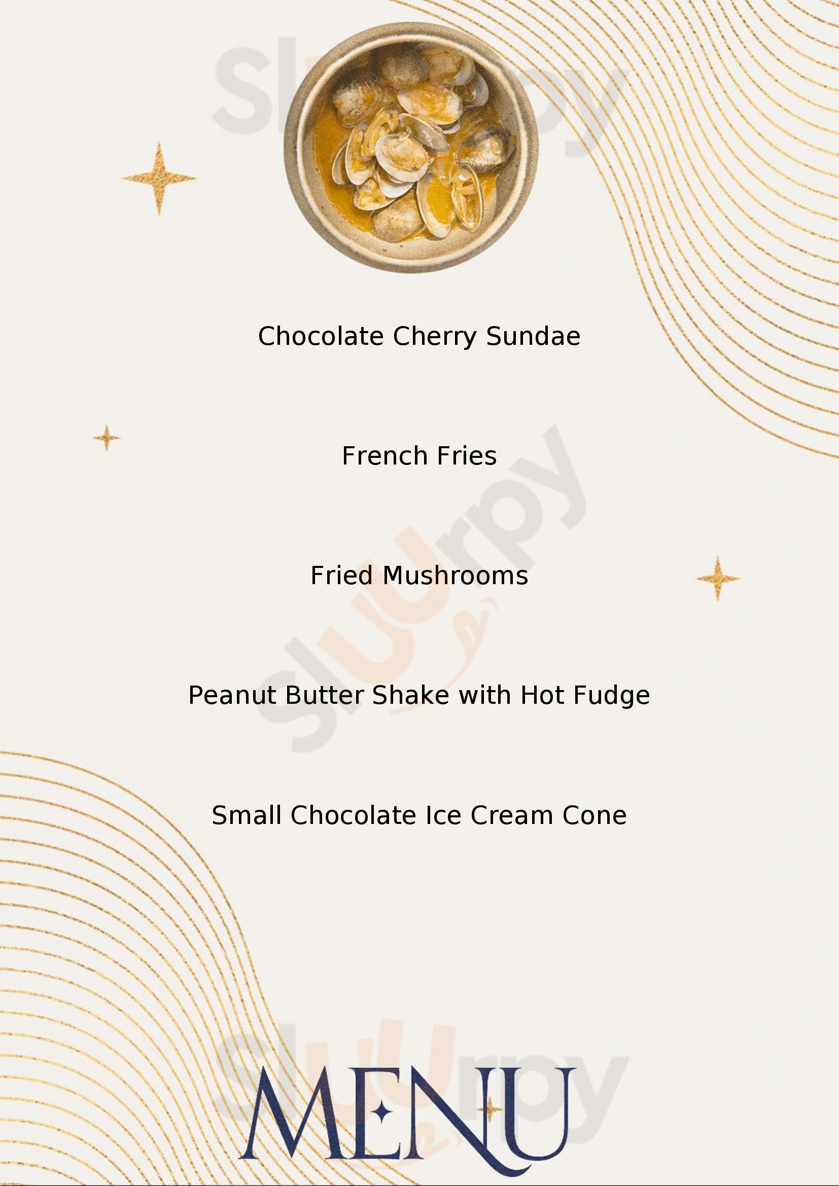 Charley's Dairy Freeze Gowen Menu - 1